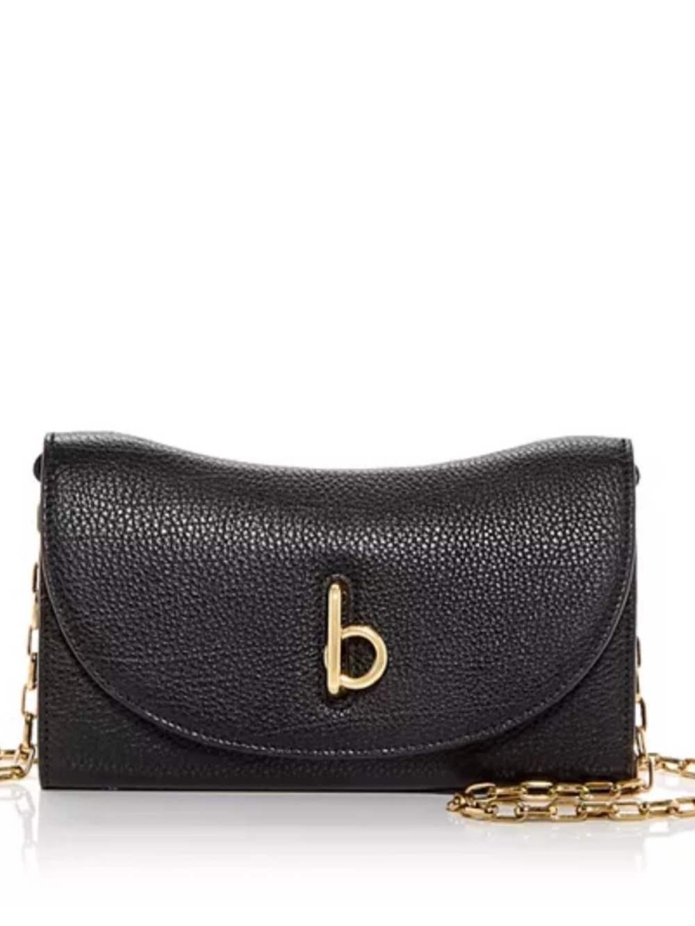 Burberry Rocking horse black wallet on Chain
